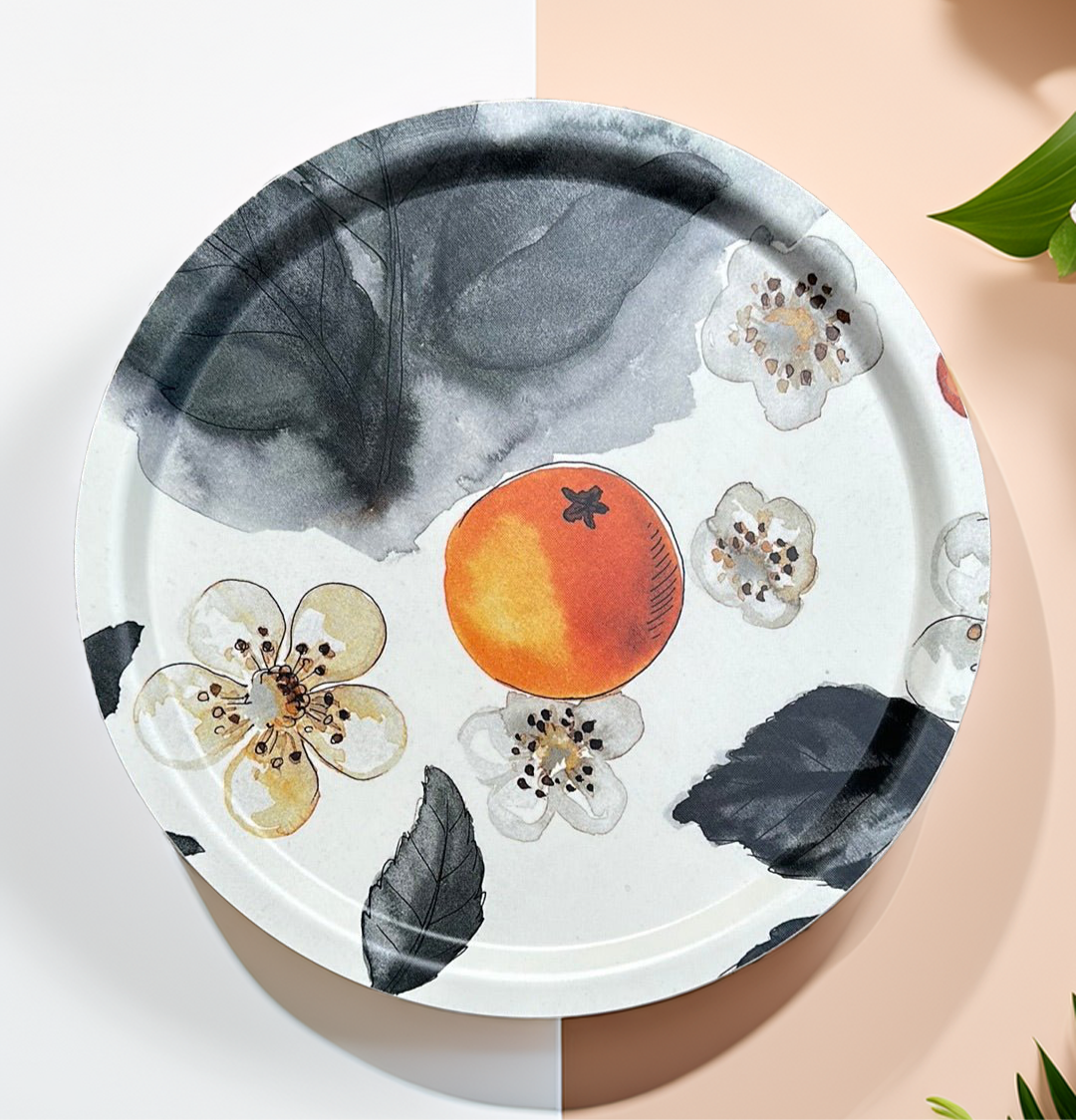 Blombär Round Fabric Tray #4