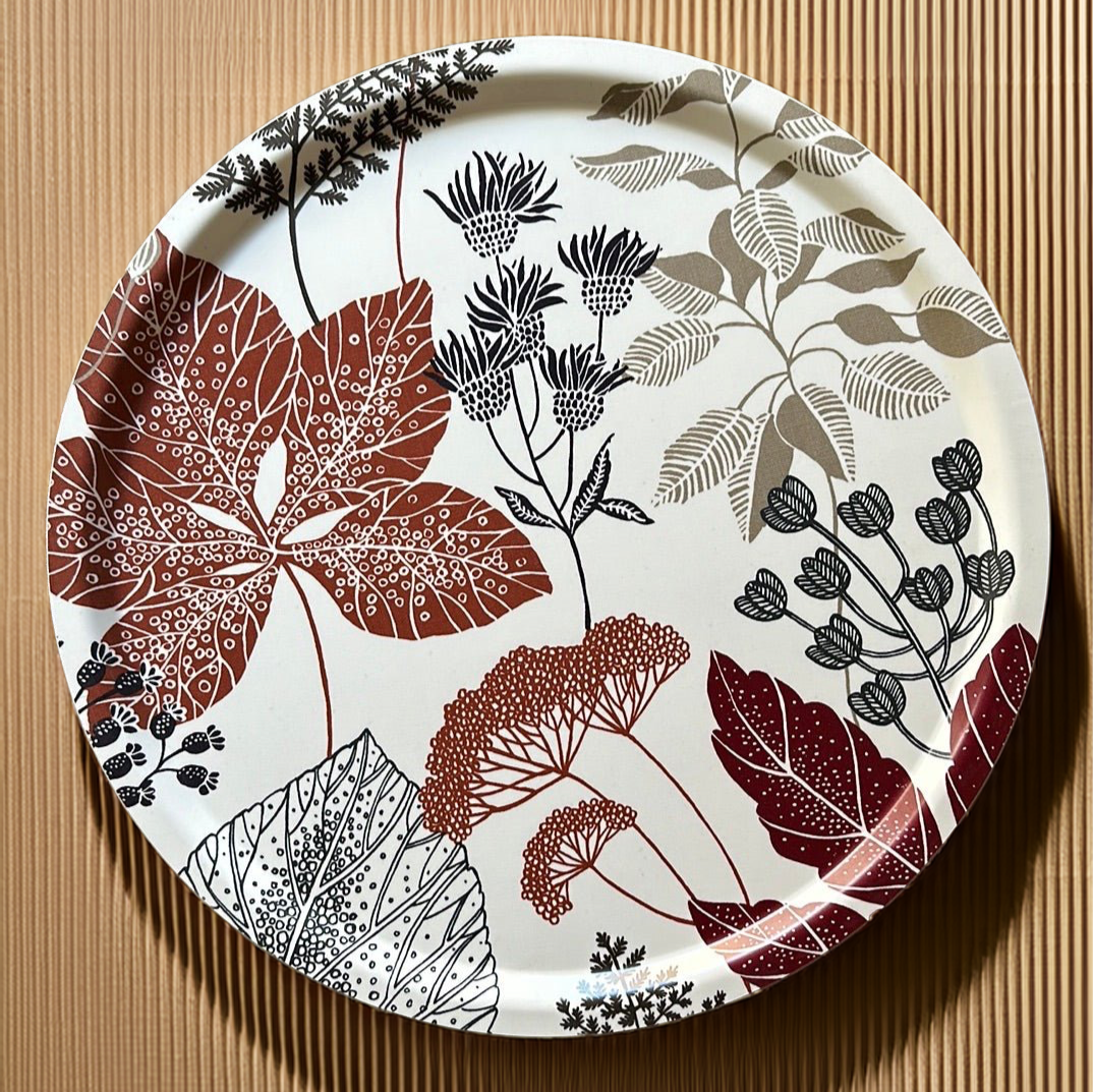Elin Round Fabric Tray #4