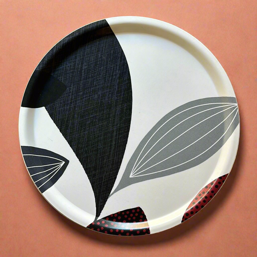 Moderna Round Fabric Tray #1