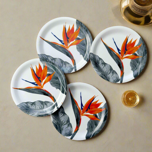 Bird of Paradise Coaster Set