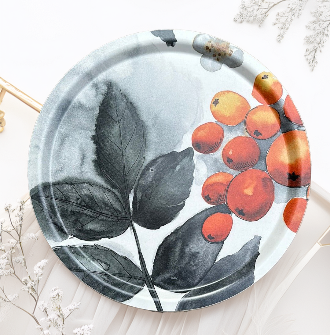 Blombär Round Fabric Tray #6