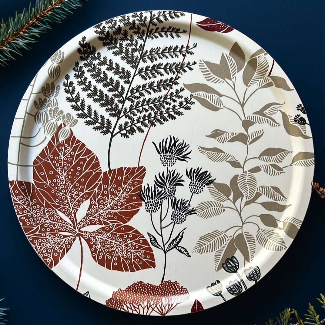 Elin Round Fabric Tray #5