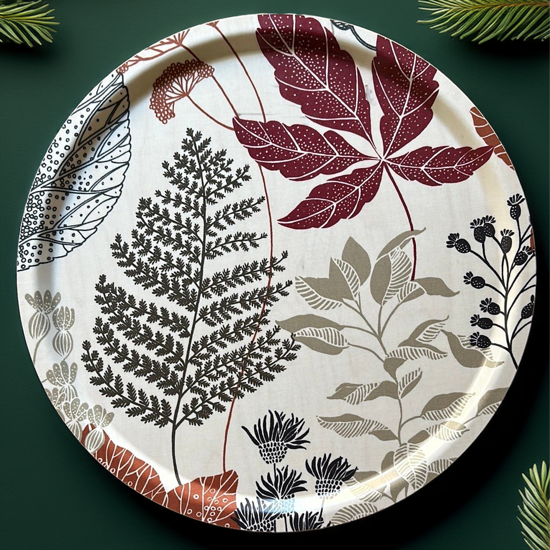 Elin Round Fabric Tray #6