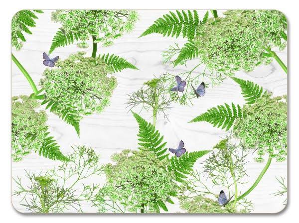 Dill Placemat - White