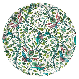 Rousseau Round Tray - Lime