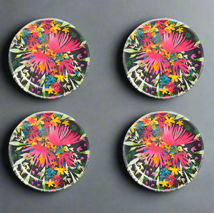 Flowers Coaster Set