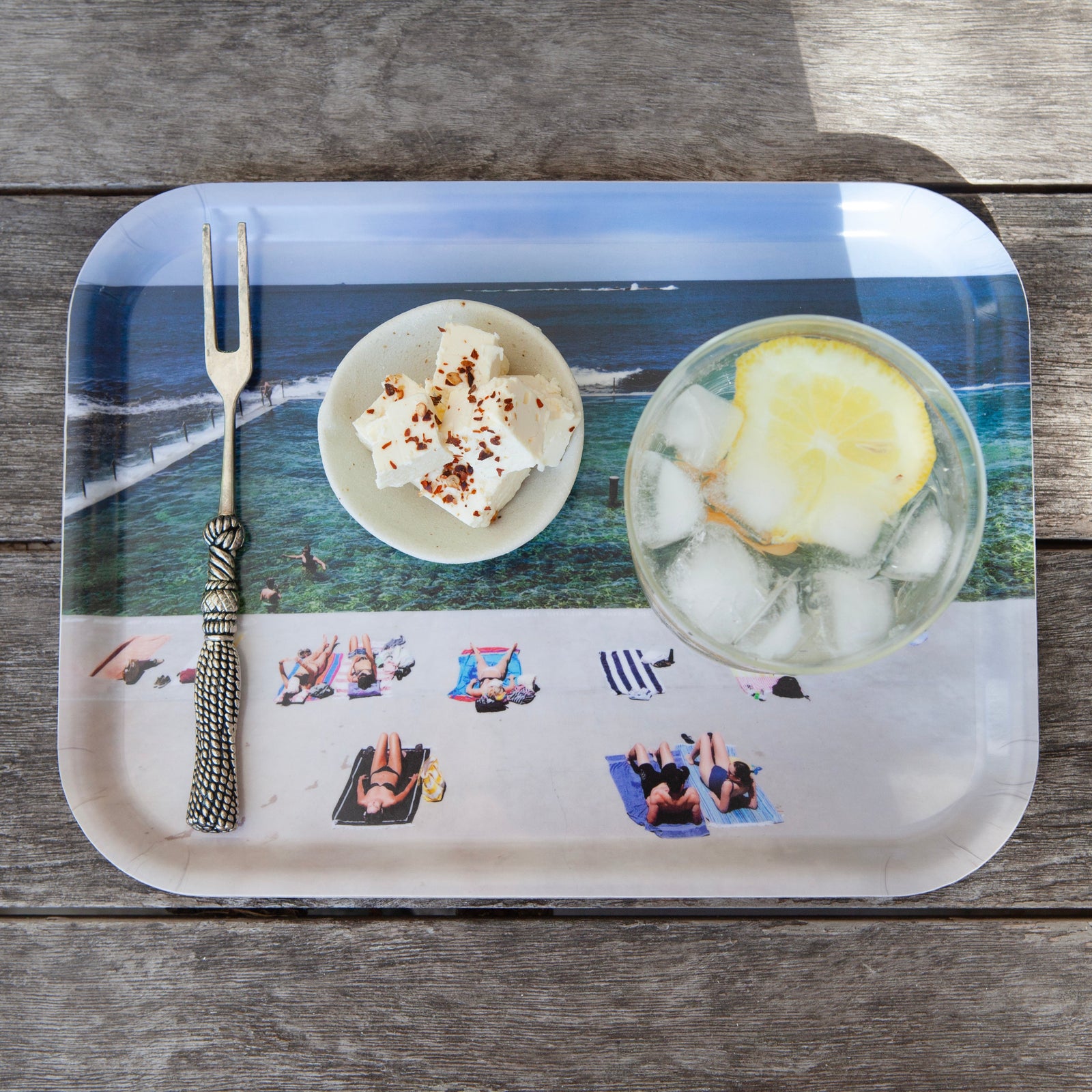 Wylie's Baths Coogee Rectangular Tray