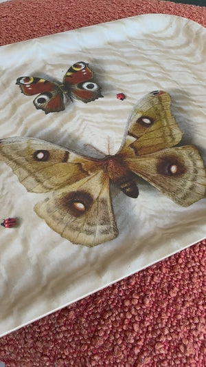 Butterfly Rectangular Tray