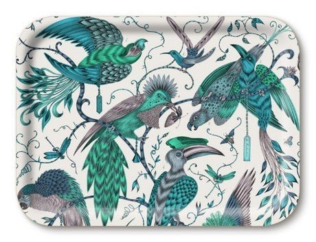 Blue Green Acrylic Tray Pre-sale — Katie Madden Fine Art