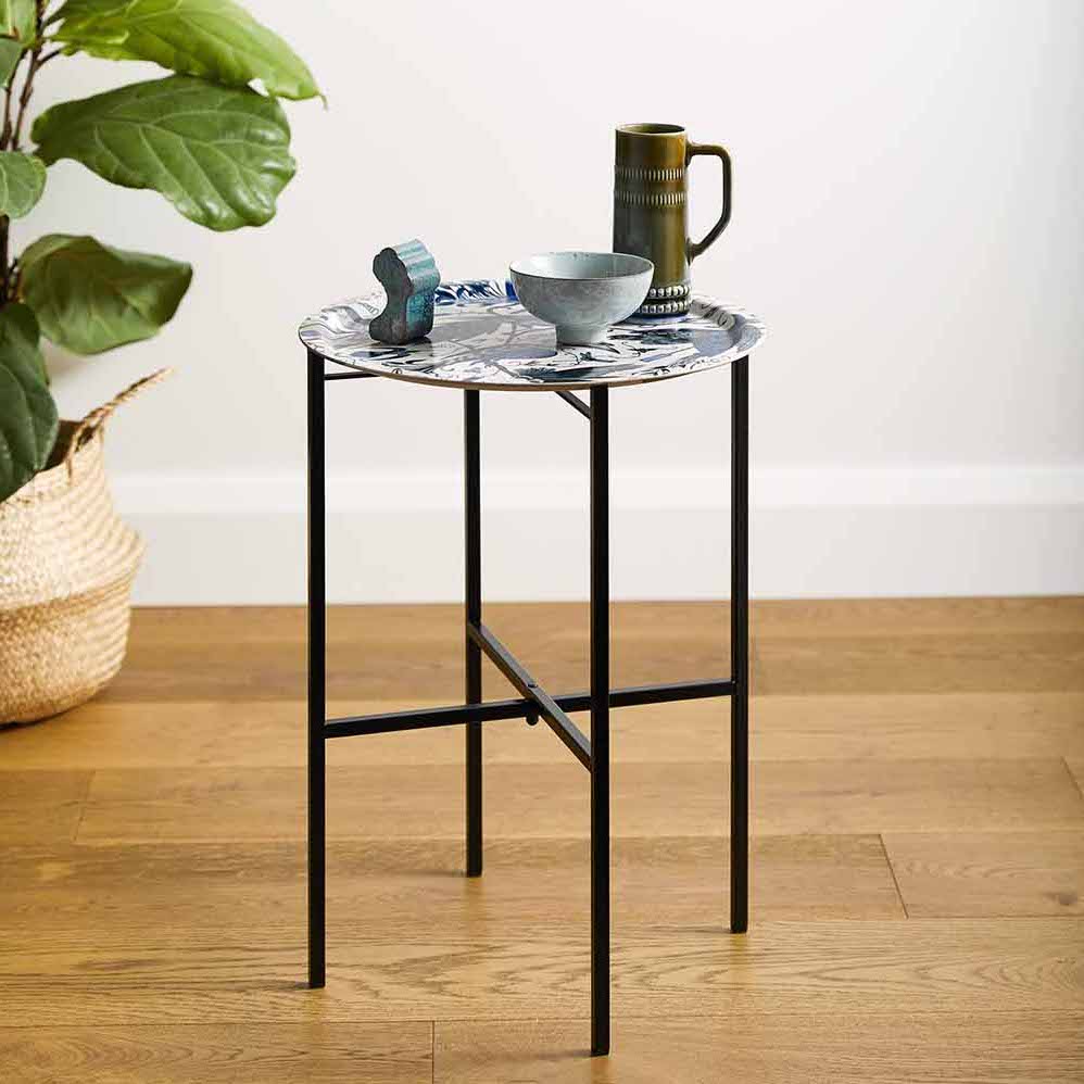 Audubon Tray Table - Blue - Emma J Shipley