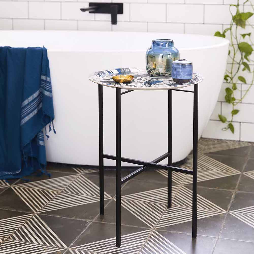 Audubon Tray Table - Blue - Emma J Shipley