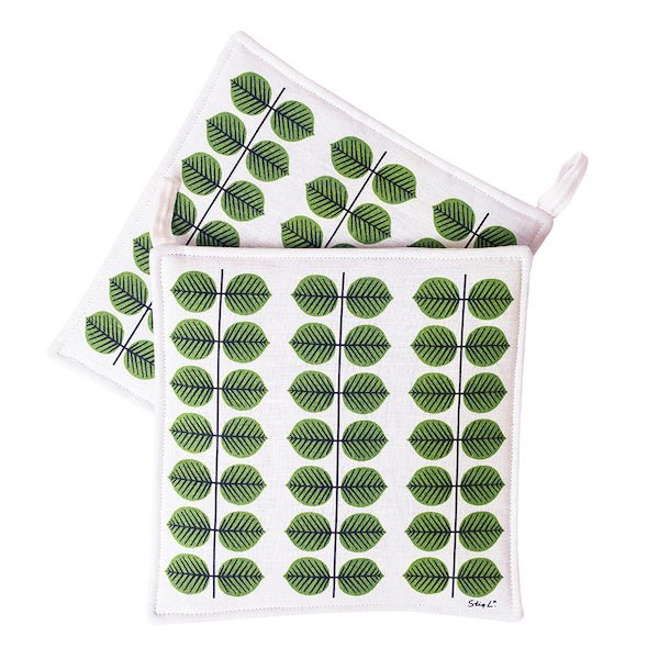 Berså Potholder - Green - Stig Lindberg