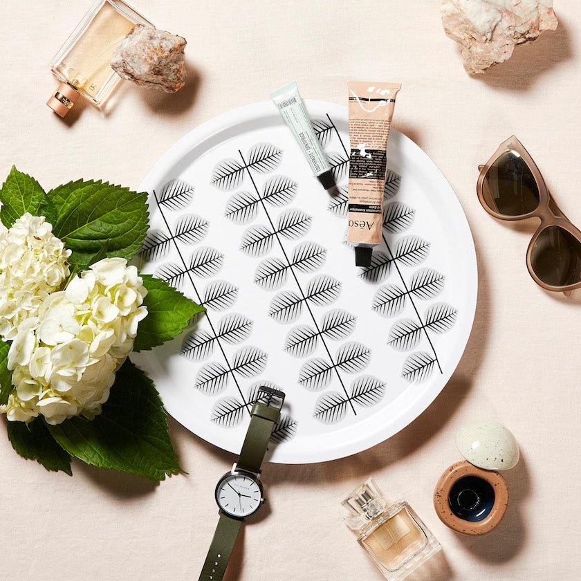 Berså Round Tray - Grey - Stig Lindberg