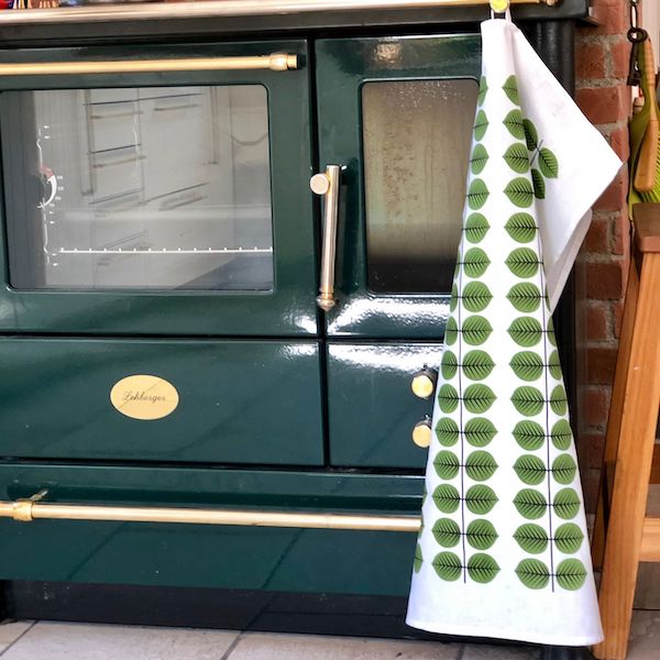 Berså Tea Towel - Green - Stig Lindberg