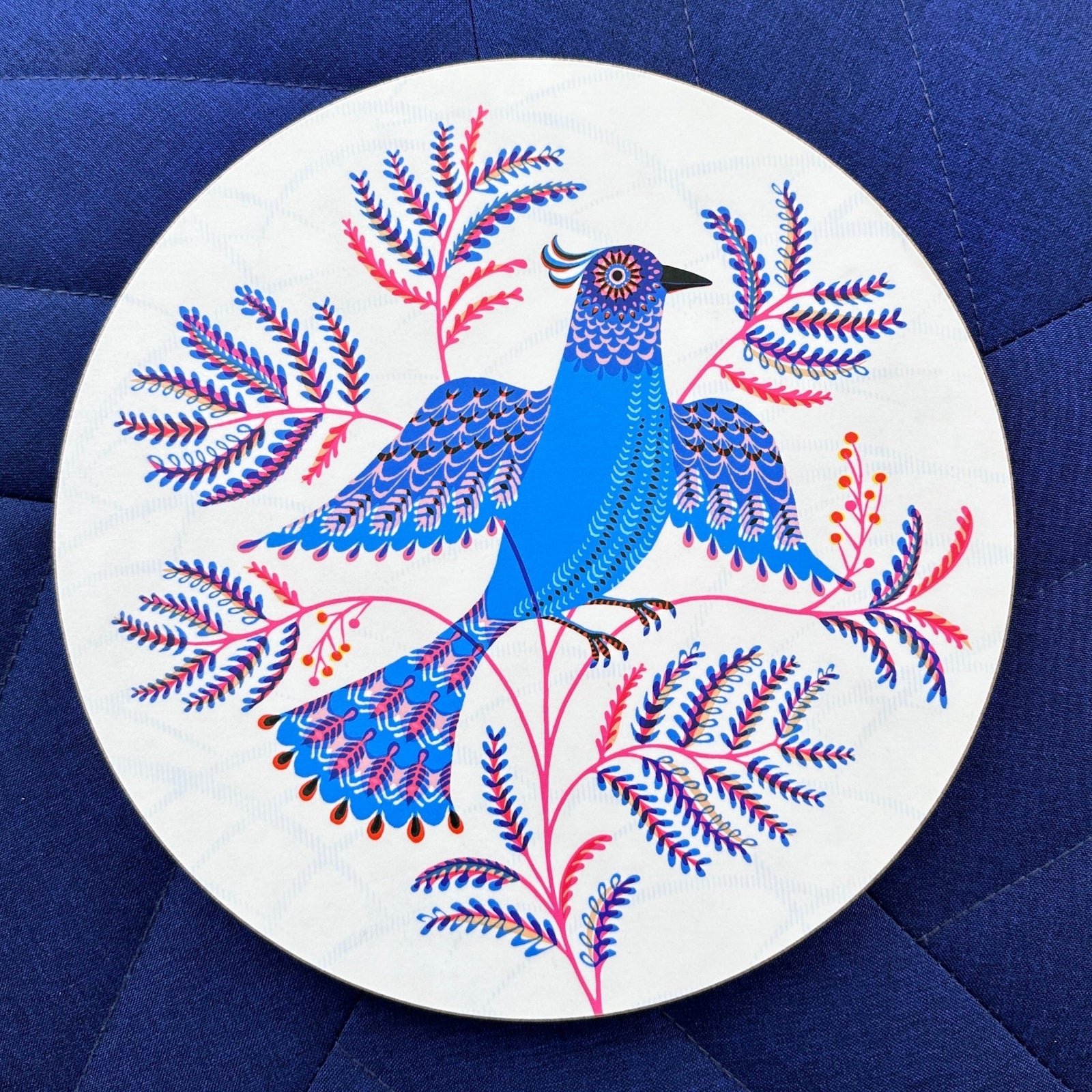 Bird Round Placemat - Asta Barrington