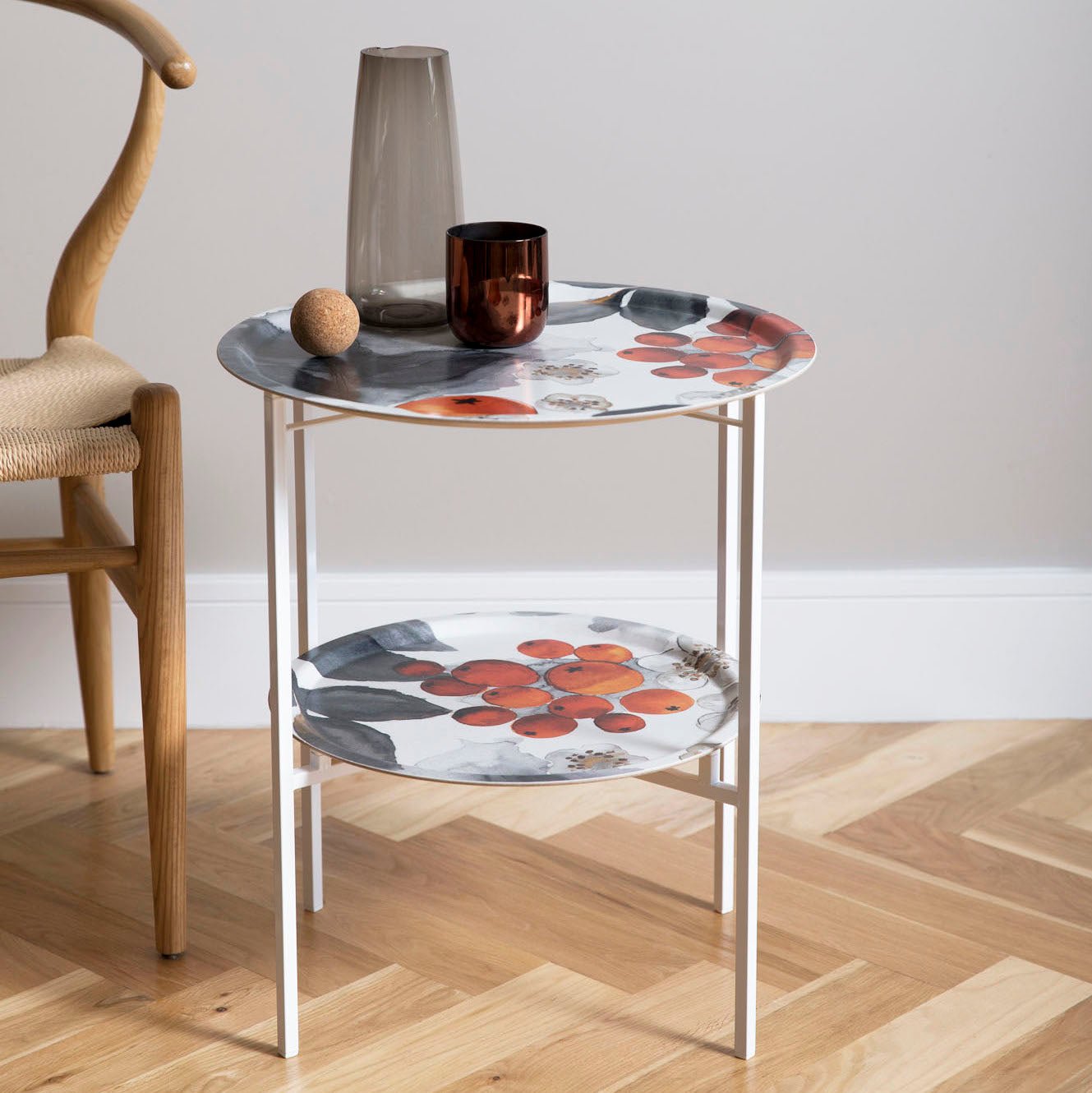 Blombär Tray Table - Grey - By Mialotta Arvidsson Mars