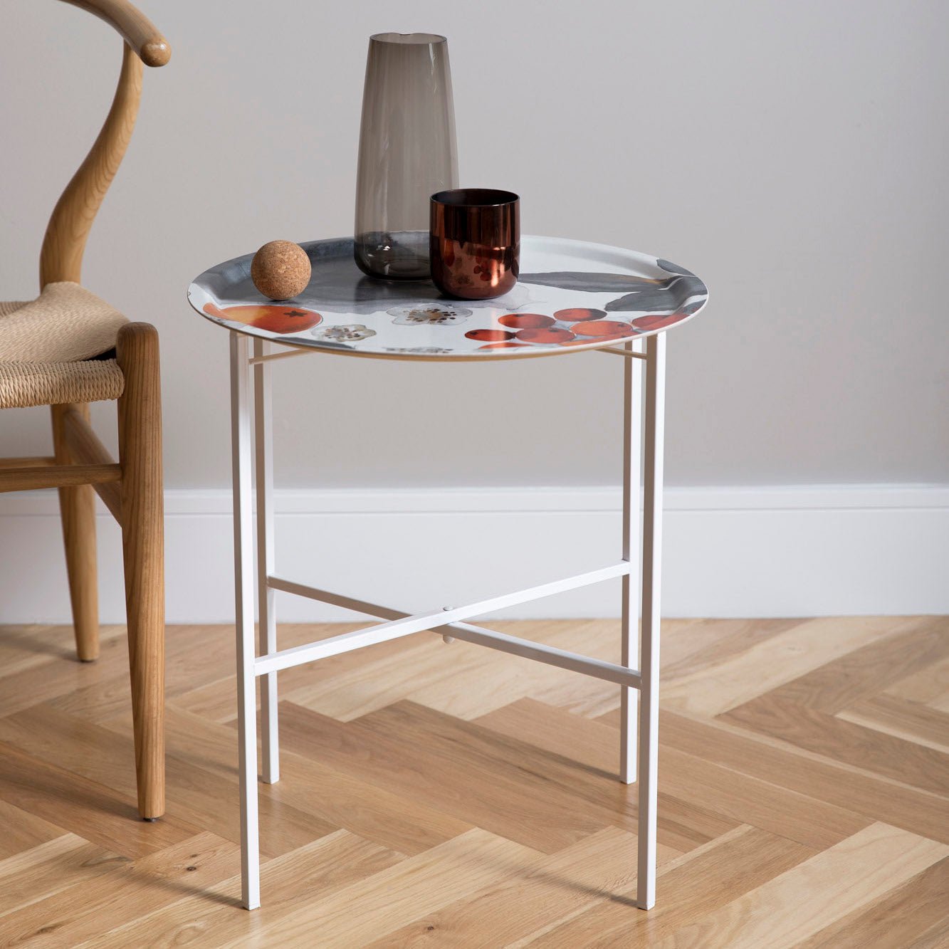 Blombär Tray Table - Grey - By Mialotta Arvidsson Mars
