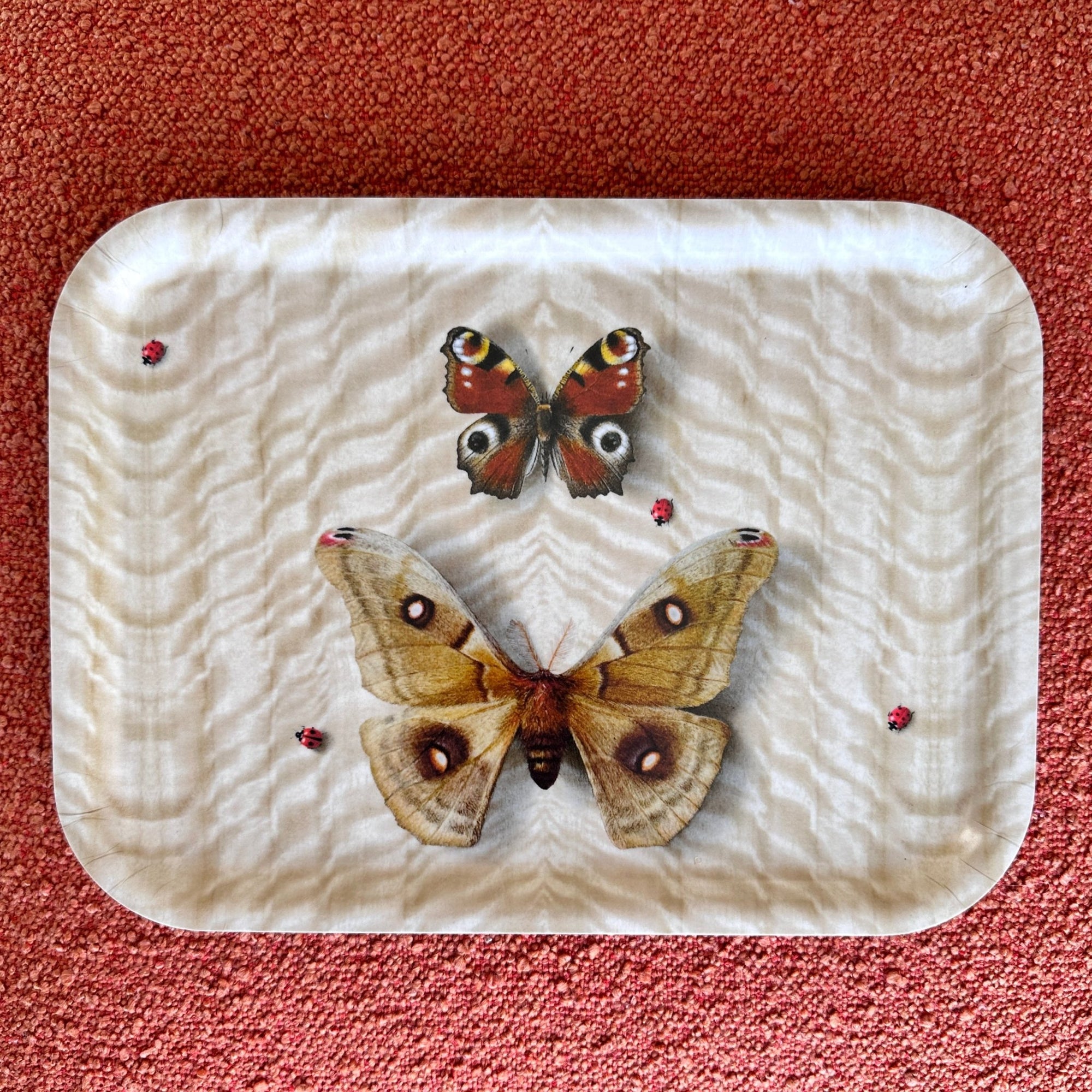 Butterfly Rectangular Tray - Michael Angove