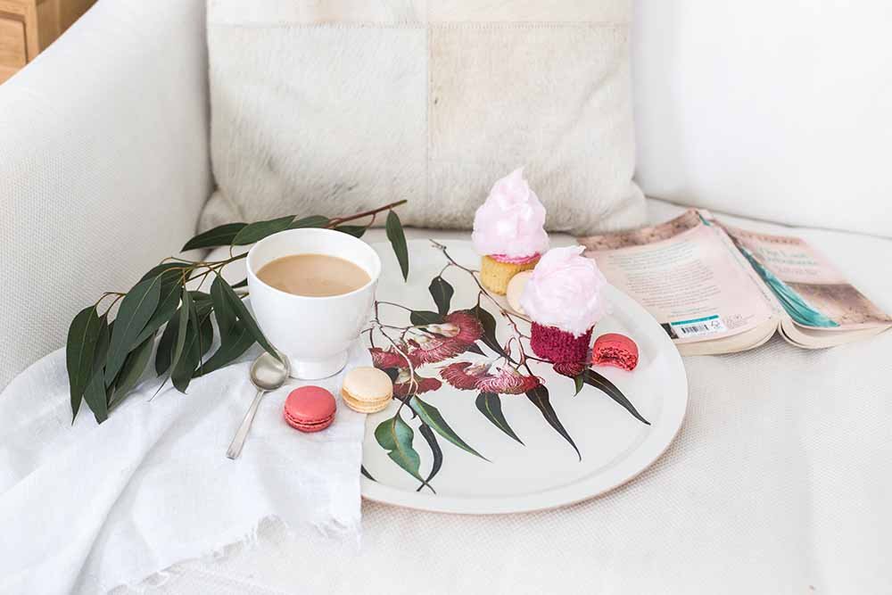 Eucalyptus Round Tray