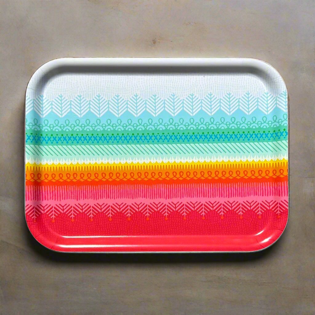 Fiesta Rectangular Tray - Red - Asta Barrington