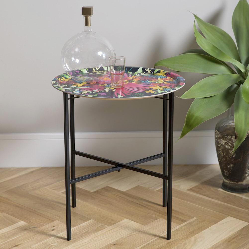 Flowers Tray Table - By Kevin Brackley