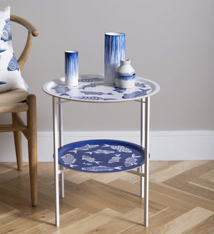 Foldable Tray Table Stand - White - THETRAY.SHOP