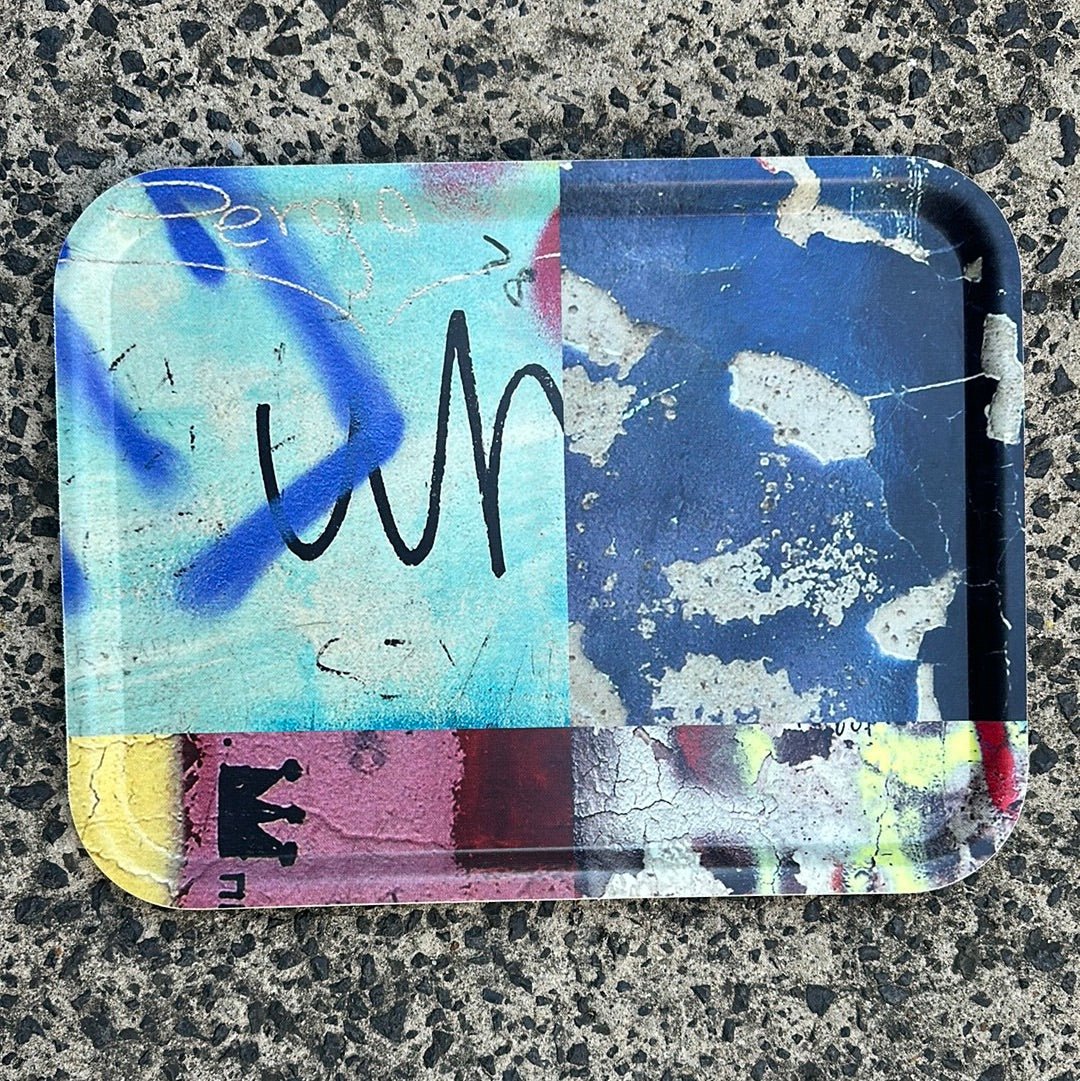 Graffiti Rectangular Fabric Tray - By Matilda Olsson