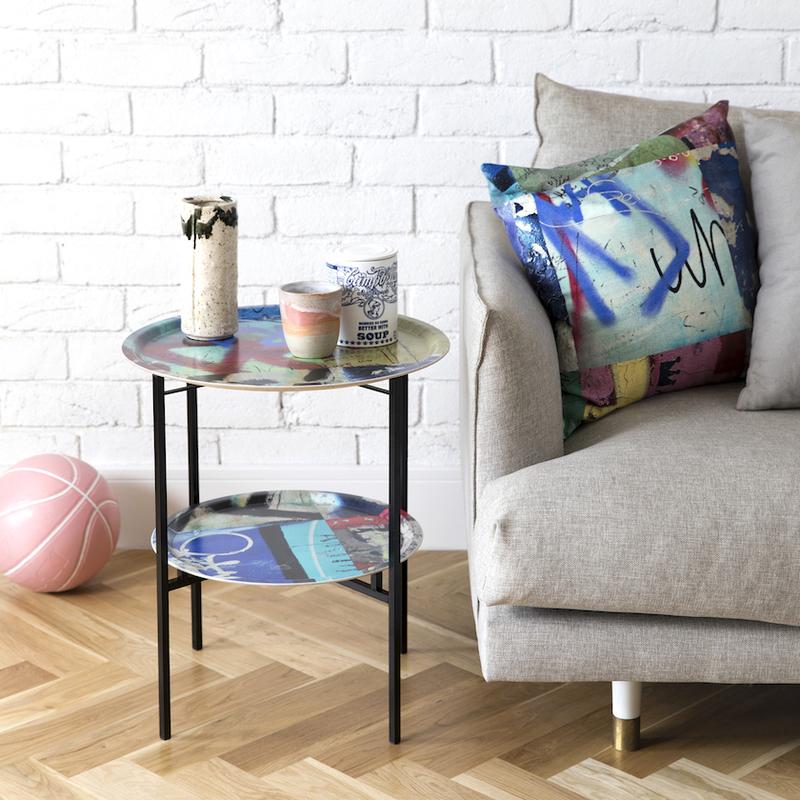 Graffiti Tray Table - By Matilda Olsson