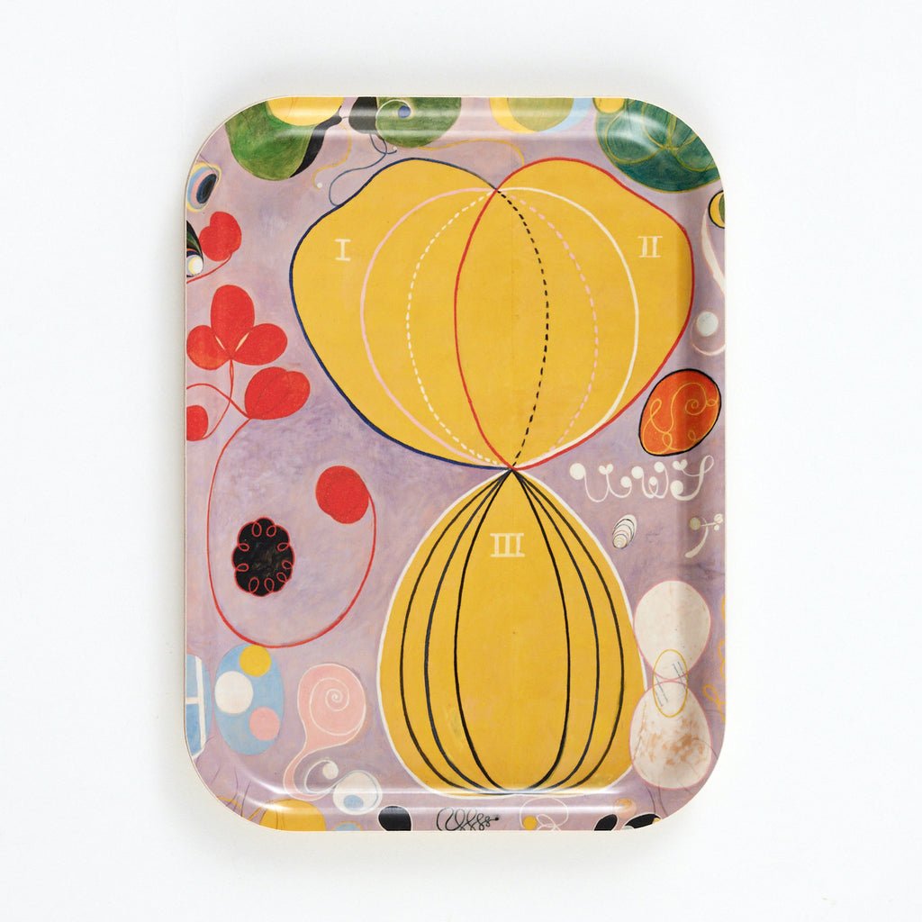 Hilma af Klint Adulthood Rectangular Tray - Hilma af Klint