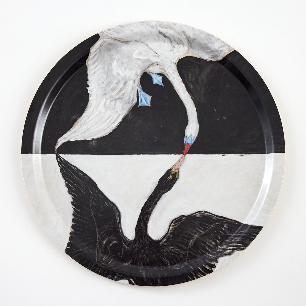 Hilma af Klint The Swan Round Tray - Hilma af Klint