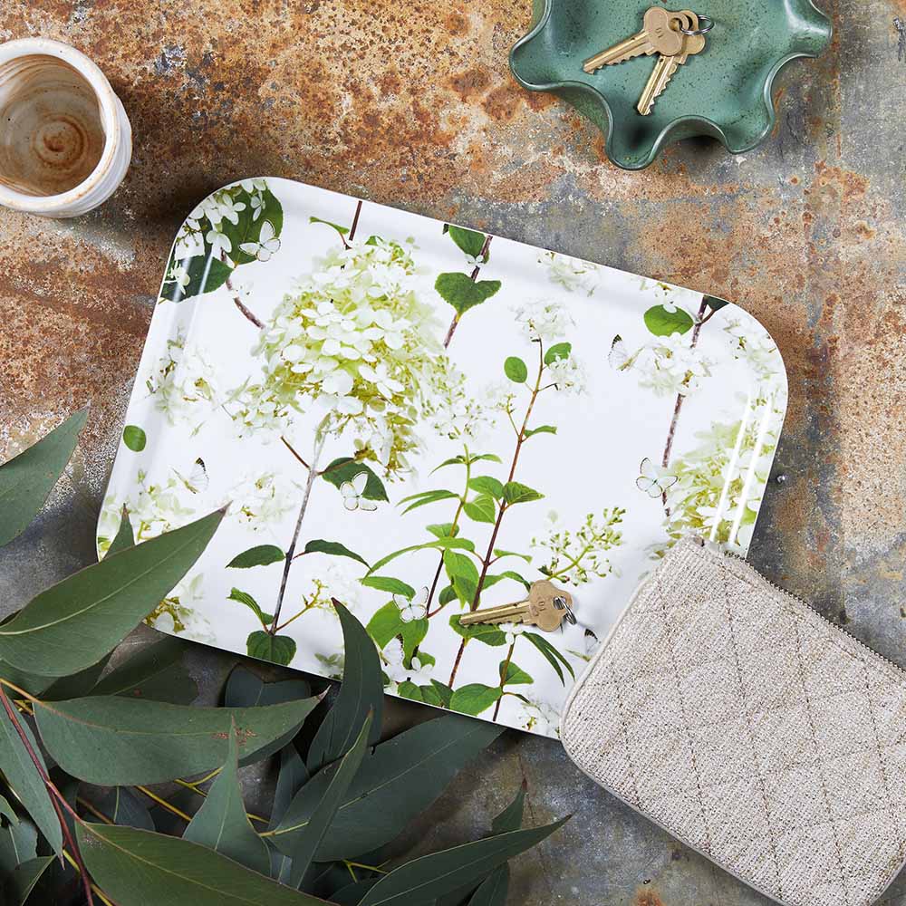 Hydrangea Rectangular Tray - Michael Angove