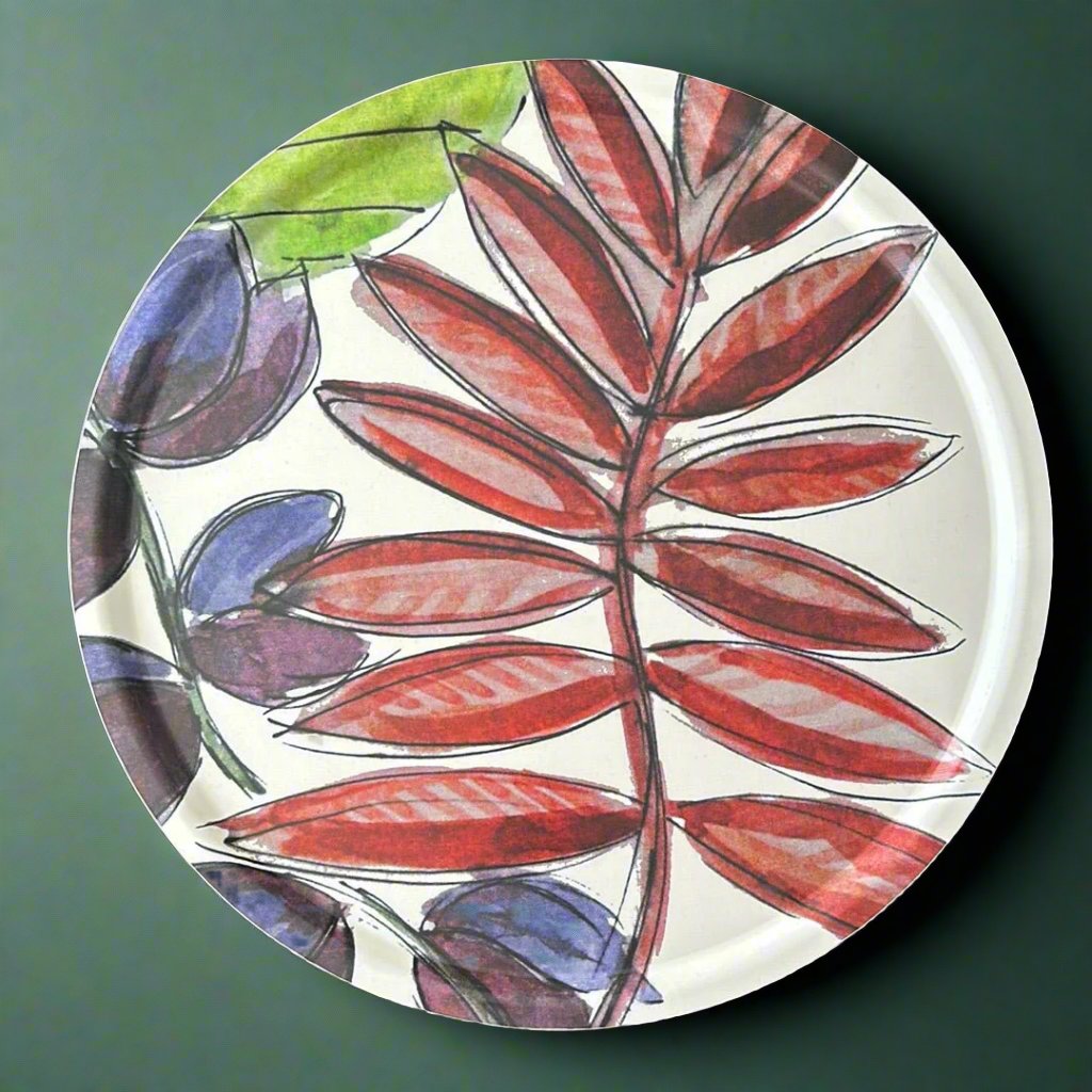 Java Round Fabric Tray 65cm - XL - By Louise Videlyck