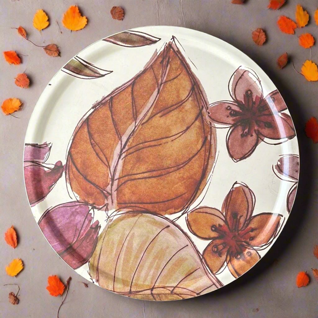 Java Round Fabric Tray 65cm - XL - By Louise Videlyck