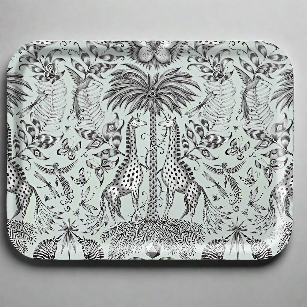 Kruger Rectangular Tray - Green - Emma J Shipley