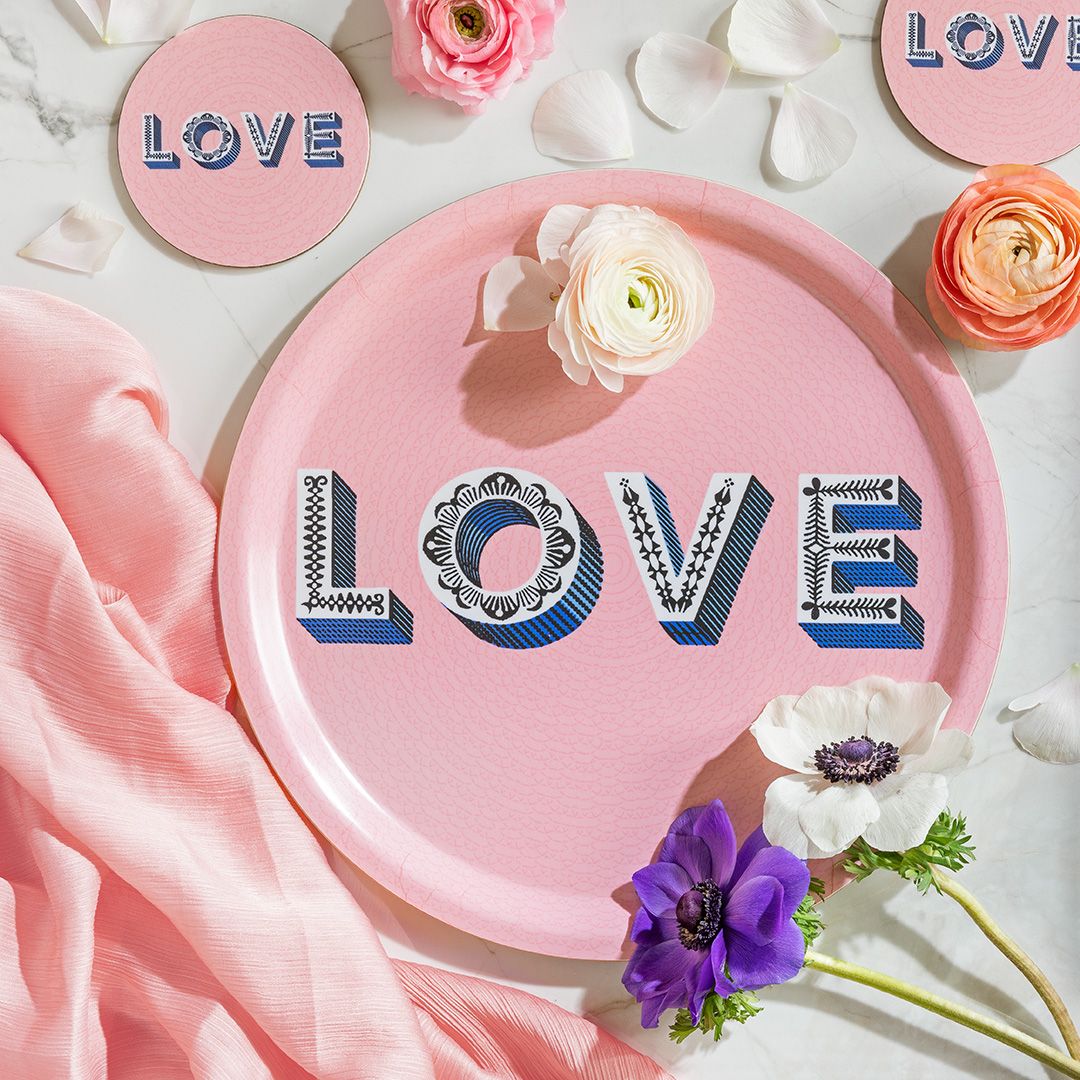 Love Circular Tray - Asta Barrington
