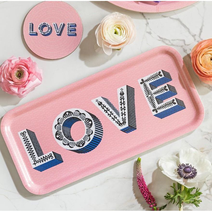 Love Tray 32x15cm - Asta Barrington