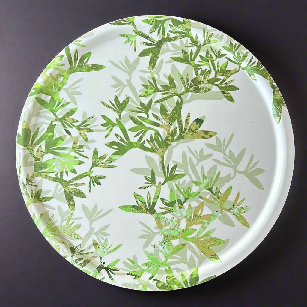 Morgonblomma Round Fabric Tray 65cm - XL - By Pinja Laine