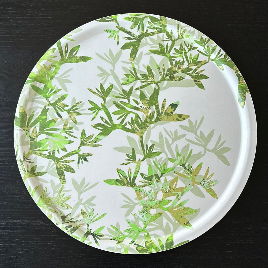 Morgonblomma Round Fabric Tray 65cm - XL - By Pinja Laine