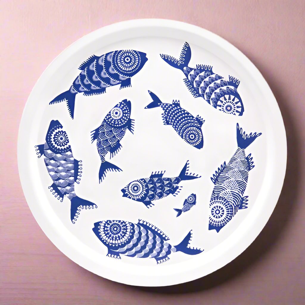Shoal of fish tray 