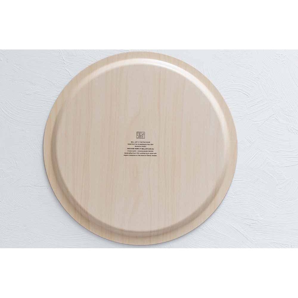 Serving tray with Australia banksia pattern by Bell Art