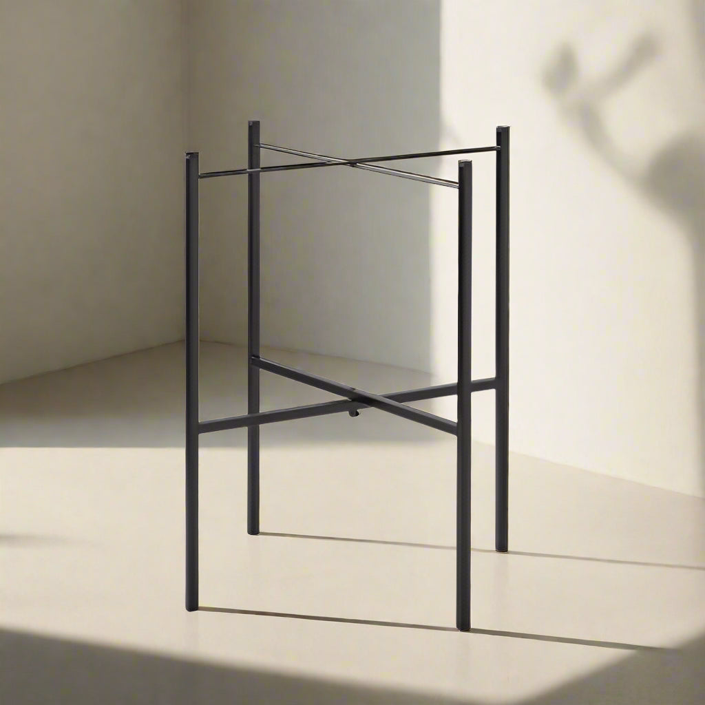 Tray stand black
