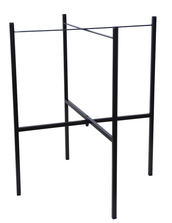 Tray stand black